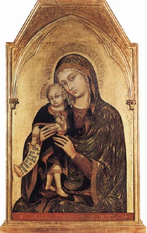 Barnaba Da Modena Madonna and Child Germany oil painting art